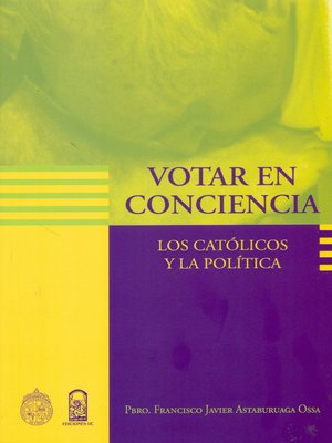 cover image of Votar en conciencia